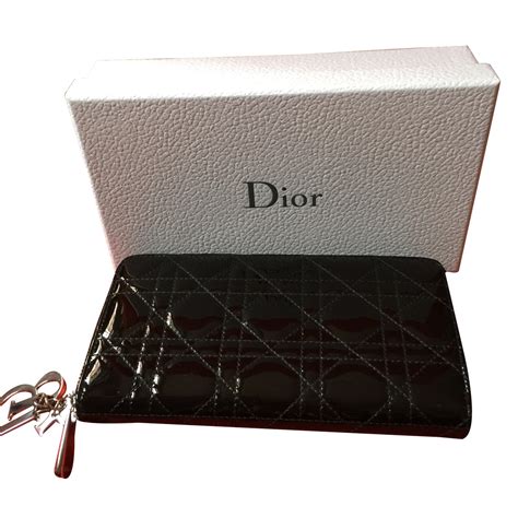 porte-monnaie dior|grand portefeuille femme Dior.